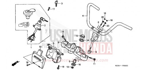 ROHRGRIFF/OBERE BRUECKE CA125V de 1997